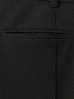 Noir - Pantalons évasés taille haute Reiss Claude