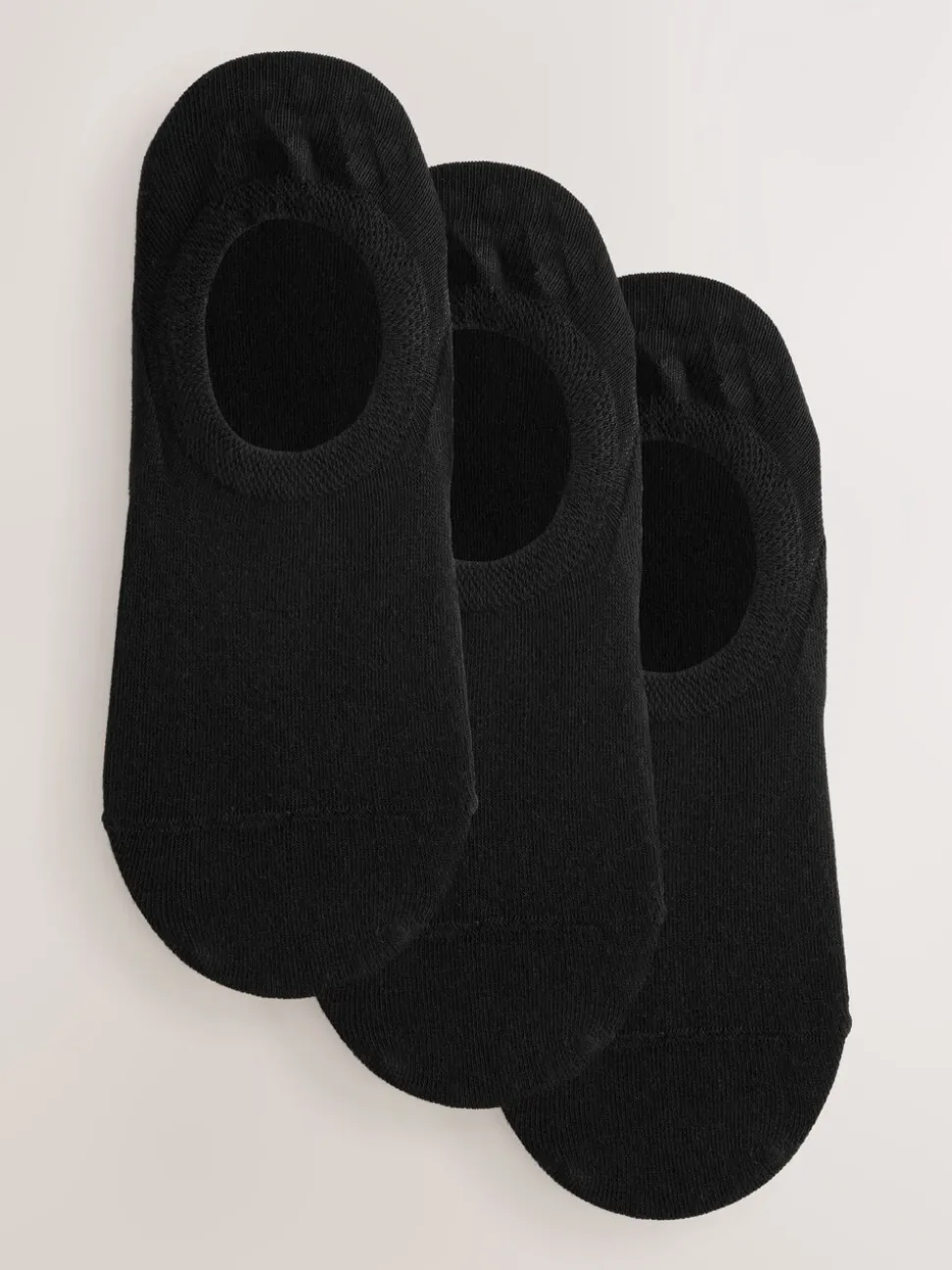 Noir - Paquet de chaussettes invisibles 3