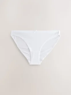 Noir / Pastel Rose Nude / Blanc - Culotte en coton riche 7 Pack