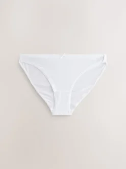 Noir / Pastel Rose Nude / Blanc - Culotte en coton riche 7 Pack