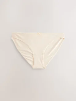 Noir / Pastel Rose Nude / Blanc - Culotte en coton riche 7 Pack