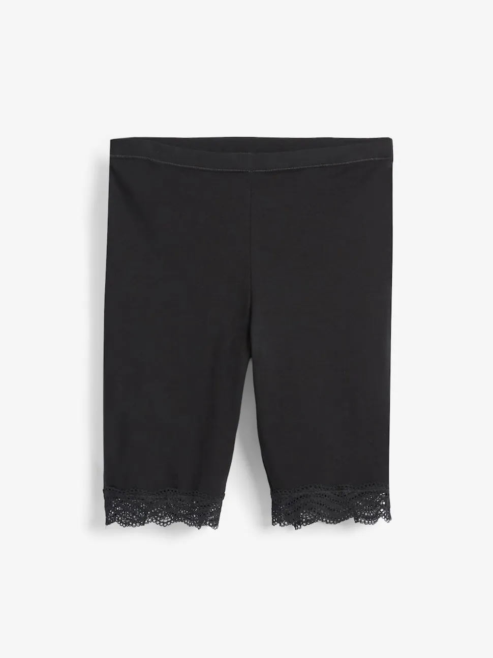 Noir / Pastel Rose Nude - Short anti-chafe en coton mélangé 2 Pack