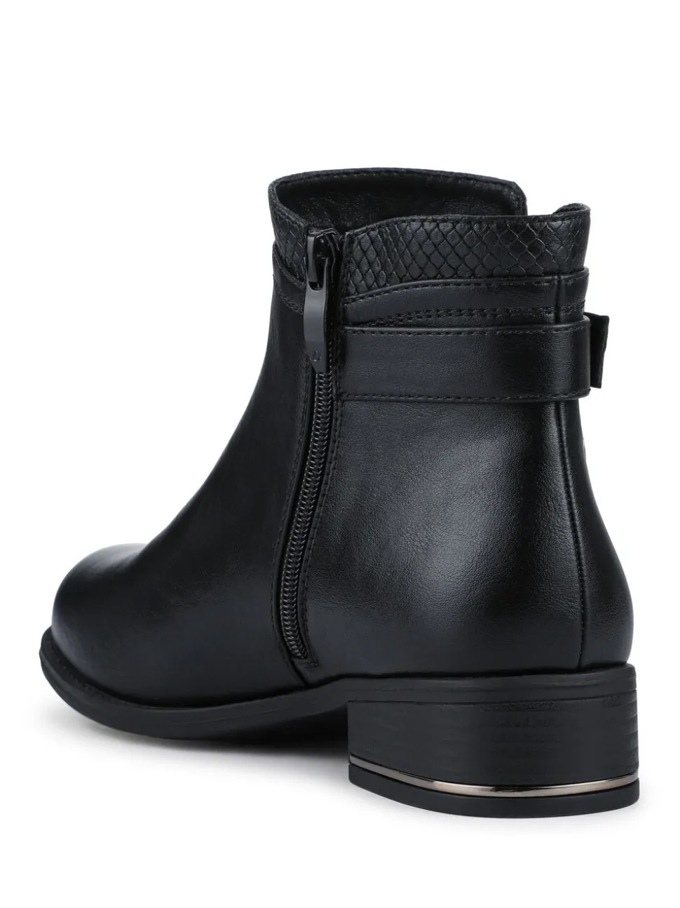 Noir - Pavers Ladies Ankle Bottes Smart