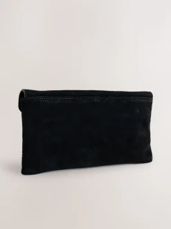 Noir - Pochette en daim