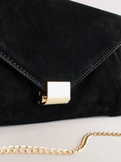 Noir - Pochette en daim