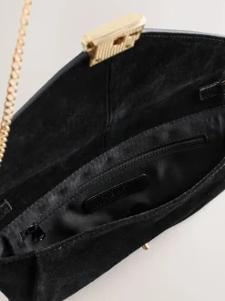 Noir - Pochette en daim