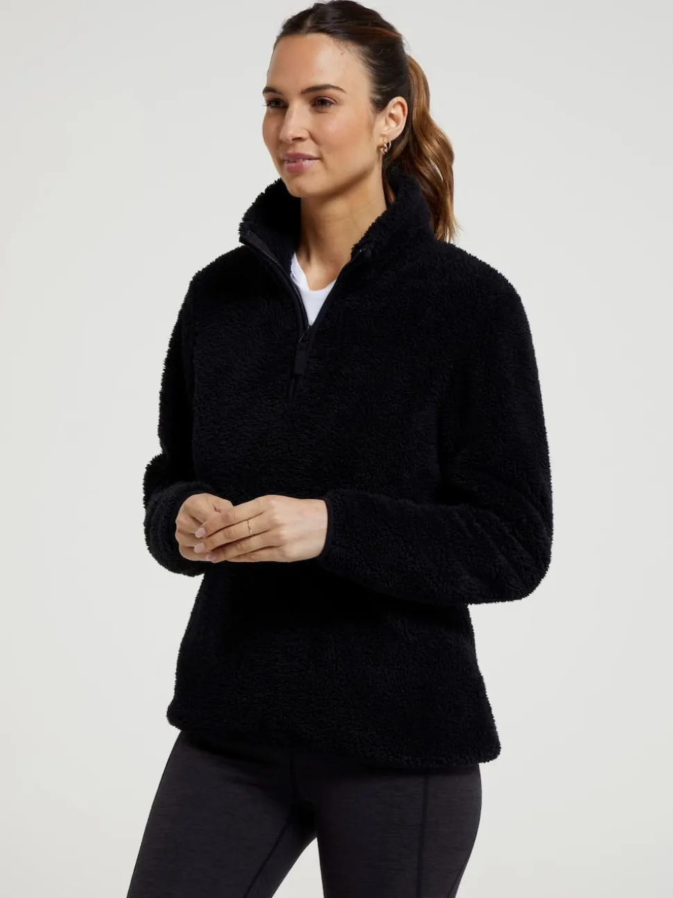 Noir - Polaire Mountain Warehouse Teddy femme
