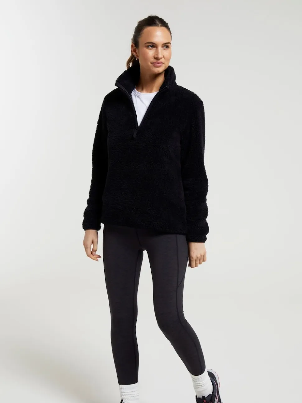 Noir - Polaire Mountain Warehouse Teddy femme
