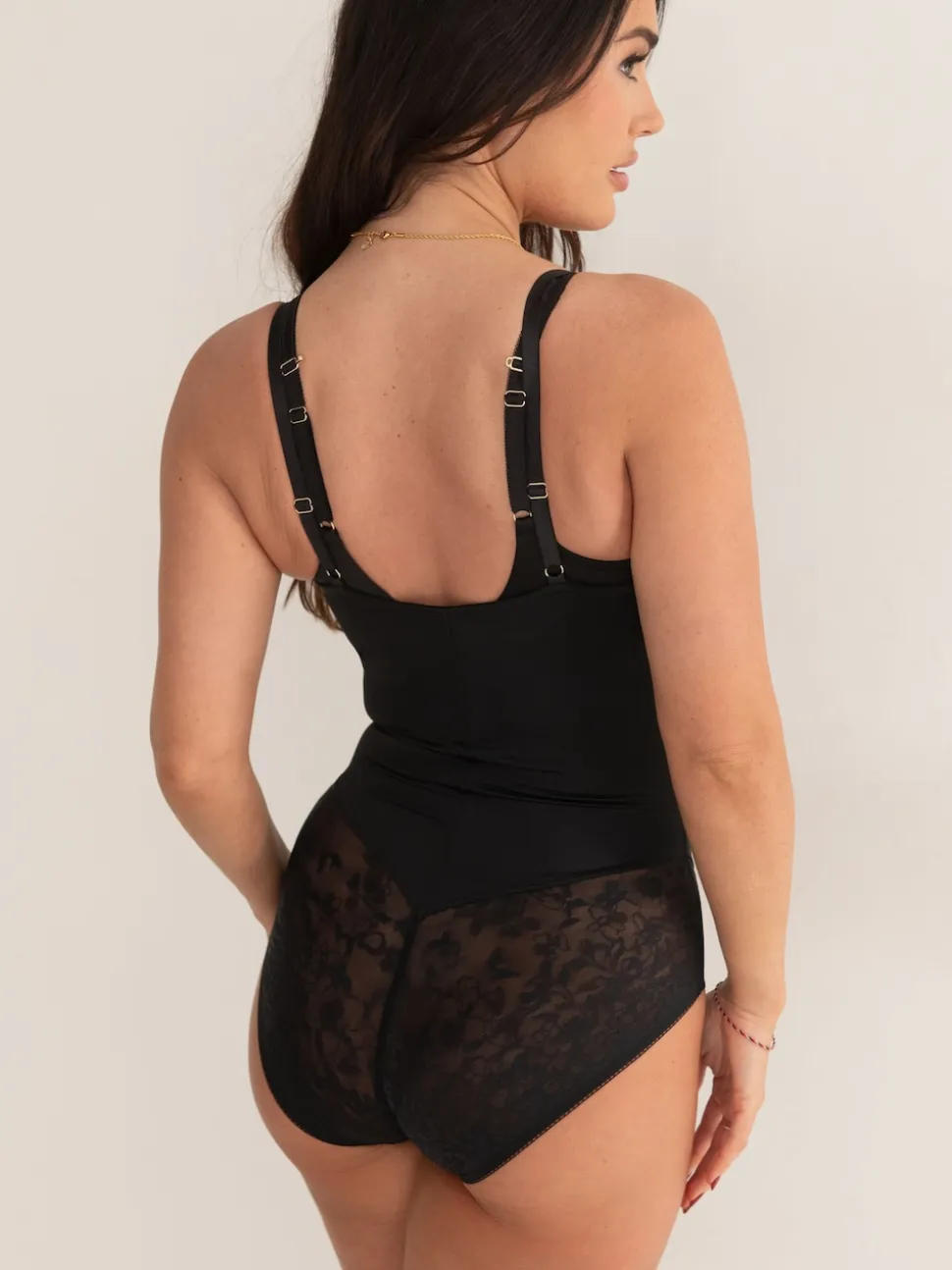 Noir - Pour Moi Effortless Tummy Control Wear Your Own Bra Body Lingerie sculptante