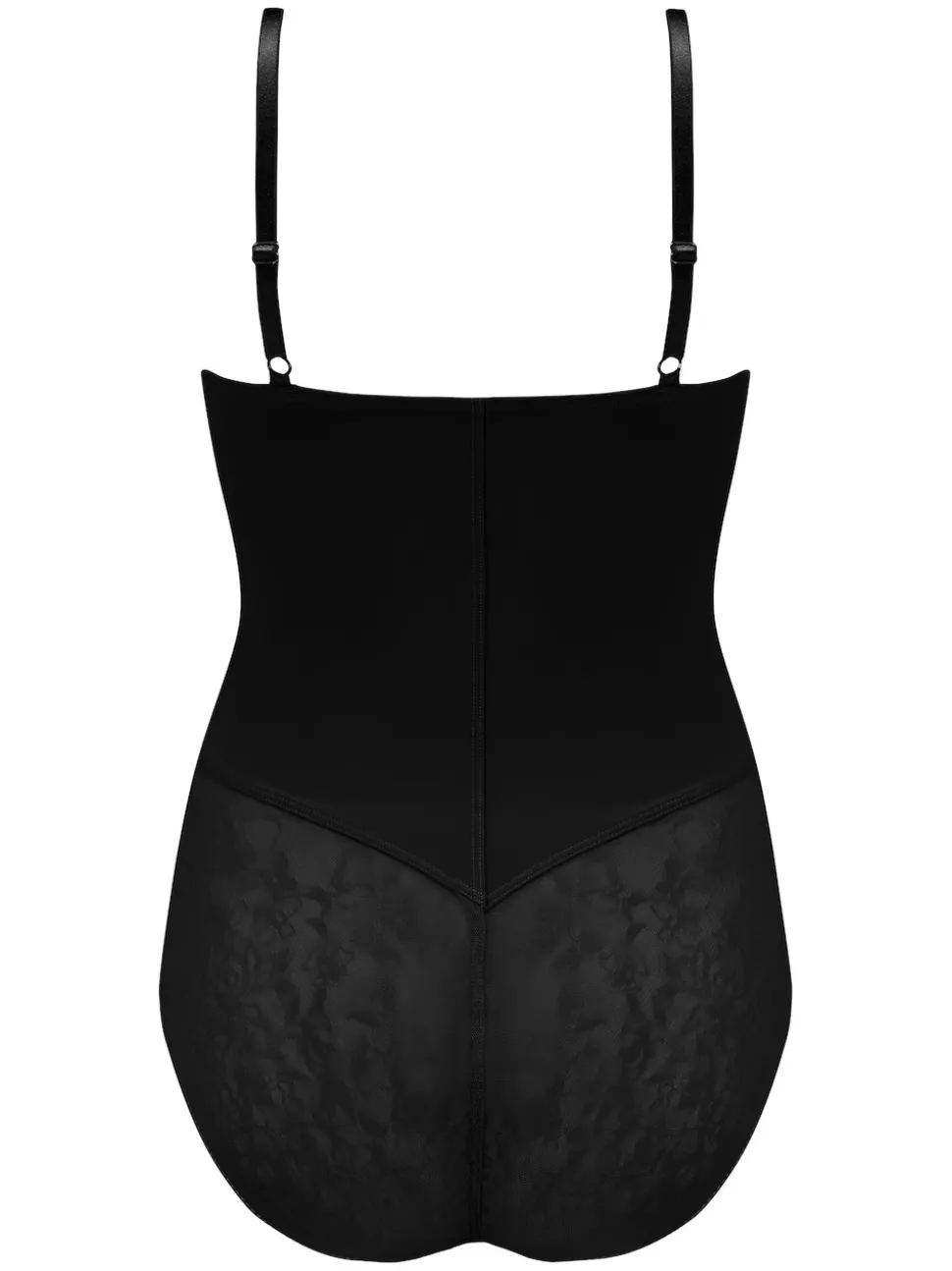 Noir - Pour Moi Effortless Tummy Control Wear Your Own Bra Body Lingerie sculptante