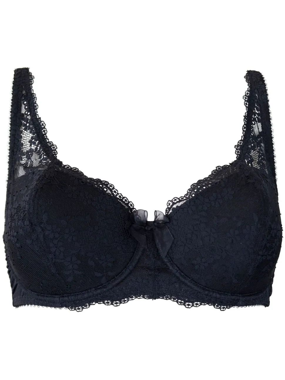 Noir - Pour Moi Flora Underwired Bra