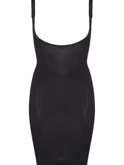 Noir - Pour Moi Lingerie Hourglass Shapewear Fermeté pour le contrôle du ventre Wear Your Own Bra Slip