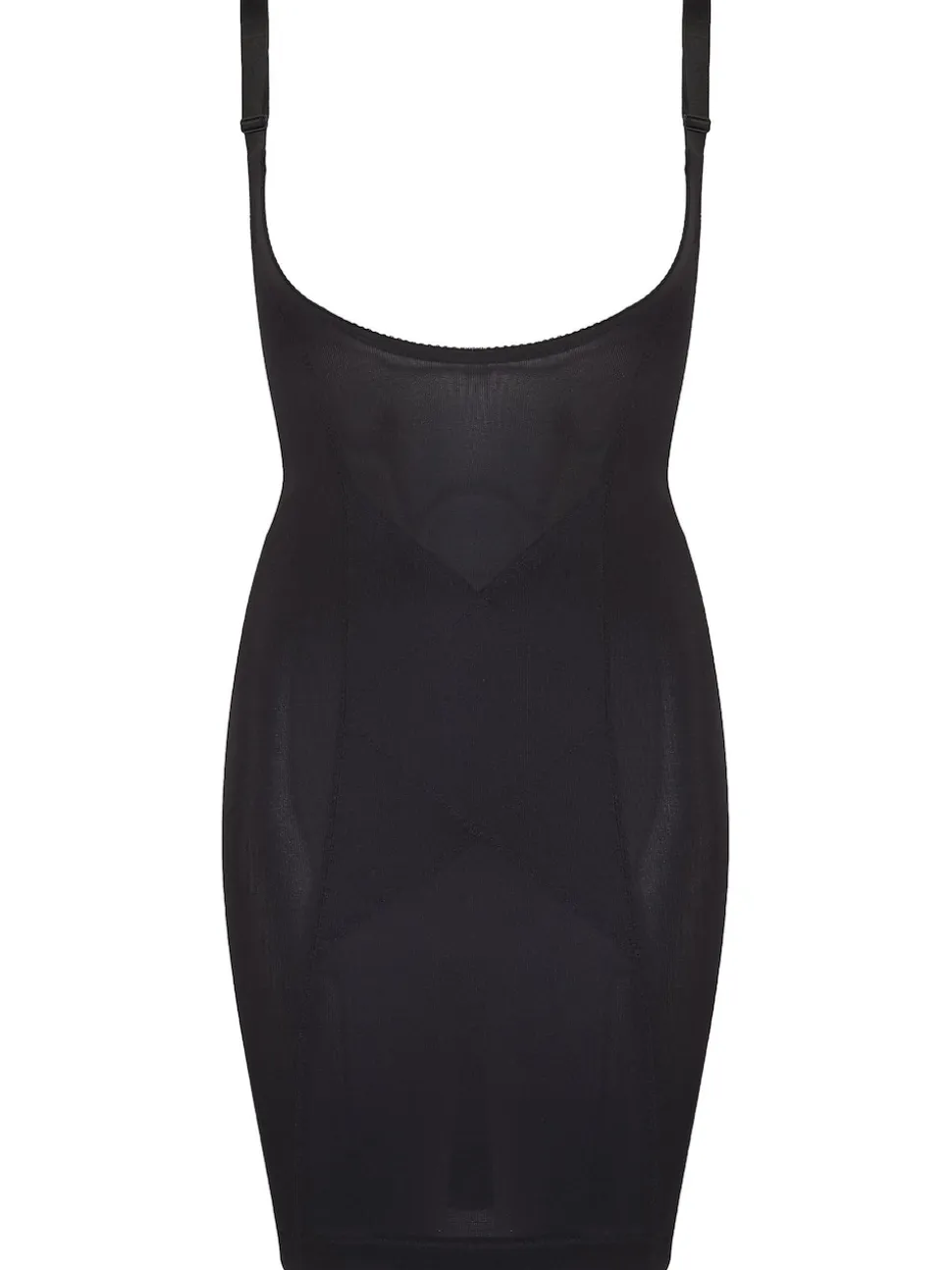 Noir - Pour Moi Lingerie Hourglass Shapewear Fermeté pour le contrôle du ventre Wear Your Own Bra Slip