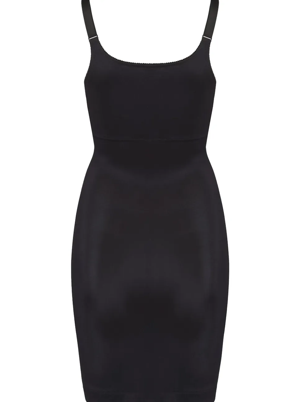 Noir - Pour Moi Lingerie Hourglass Shapewear Fermeté pour le contrôle du ventre Wear Your Own Bra Slip