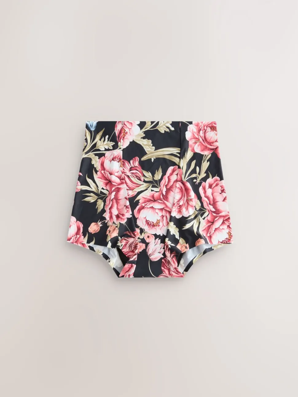 Noir / Praline nude / Rose fleuri - Lot de 4 culottes menstruelles à débit moyen Invisible