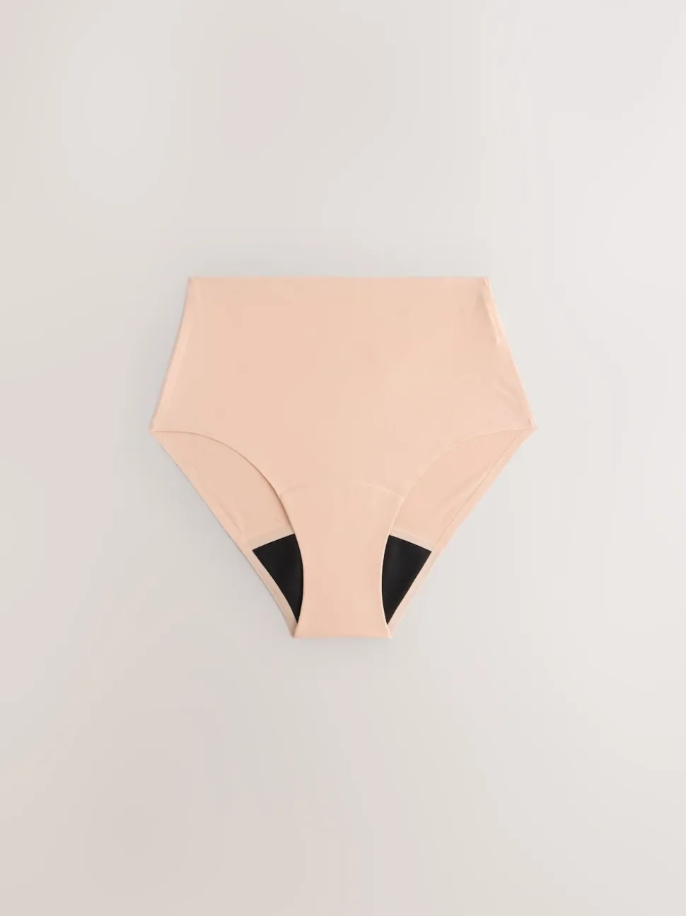 Noir / Praline nude / Rose fleuri - Lot de 4 culottes menstruelles à débit moyen Invisible