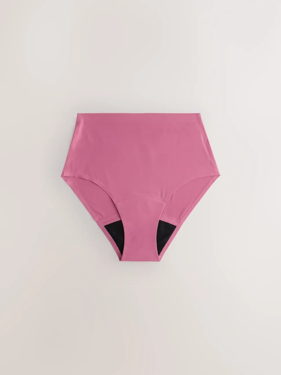 Noir / Praline nude / Rose fleuri - Lot de 4 culottes menstruelles à débit moyen Invisible