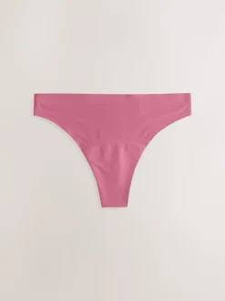 Noir / Praline nude / Rose fleuri - Lot de 4 culottes menstruelles Invisible Light Flow