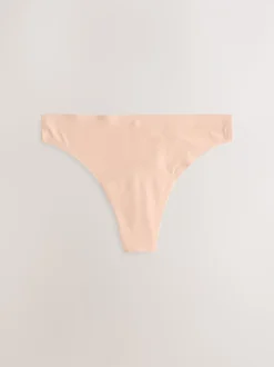 Noir / Praline nude / Rose fleuri - Lot de 4 culottes menstruelles Invisible Light Flow