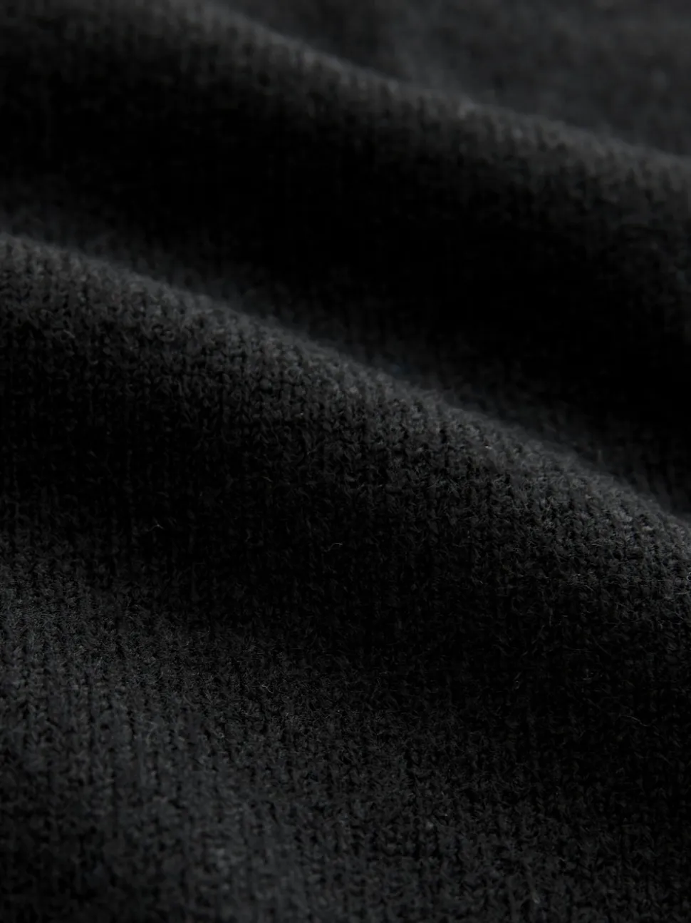 Noir - Pull d’allaitement en maille Grossesse