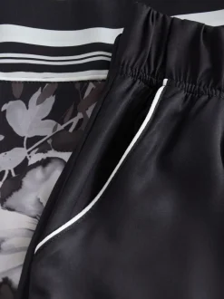 Noir - Pyjama boutonné B by Ted Baker en satin