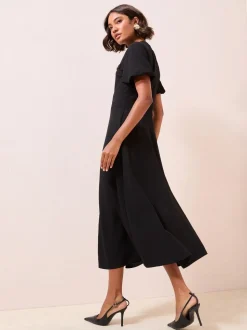Noir - Robe mi-longue Friends Like These Military
