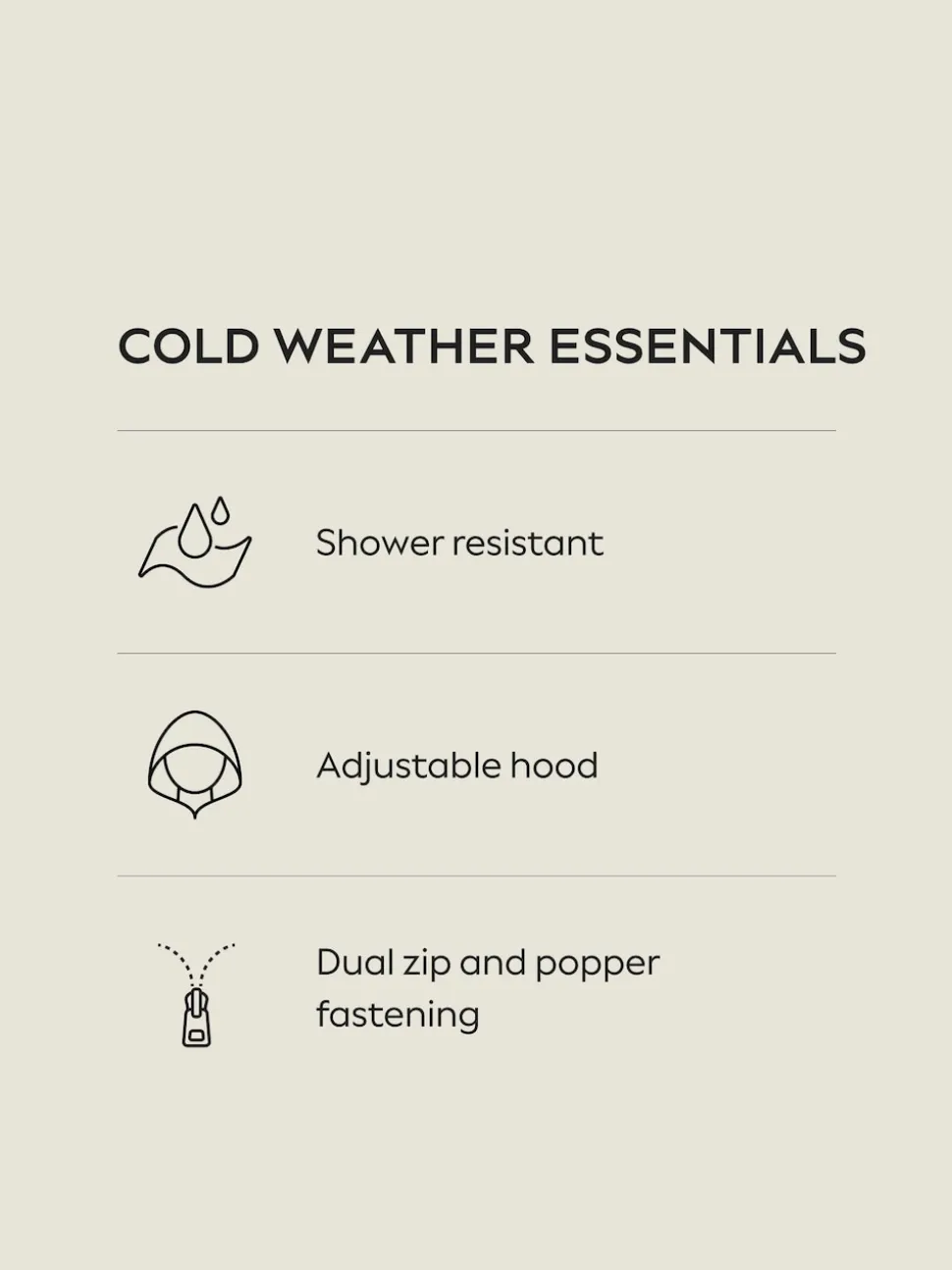 Noir - Résistant à la douche Knit Col À capuche Padded Gilet