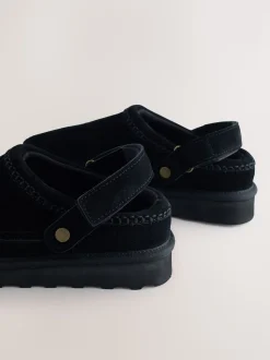 Noir - Sabots Forever Comfort® à semelle épaisse