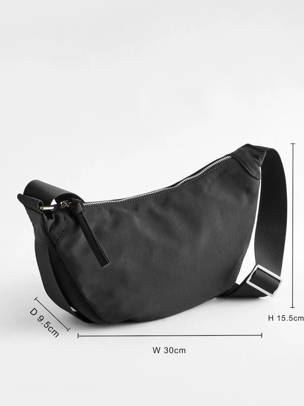 Noir - Sac à bandoulière à bandoulière