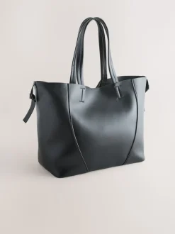 Noir - Sac à bandoulière à breloques en faux suède