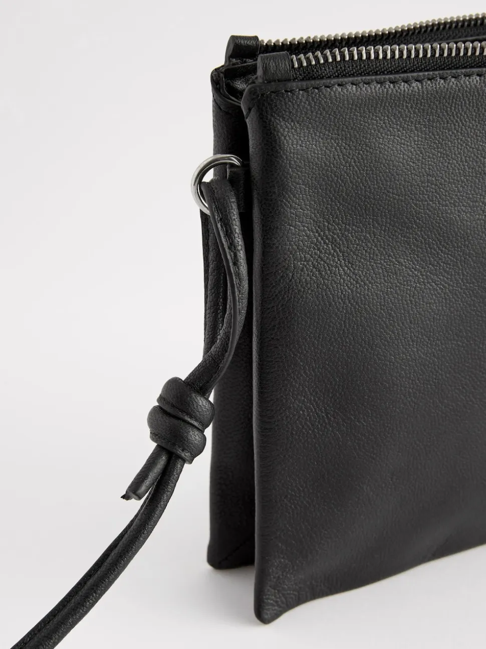 Noir - Sac à bandoulière en cuir