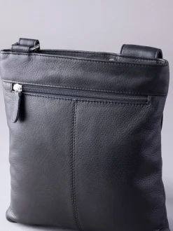 Noir - Sac à bandoulière Lakeland Leather Allerdale