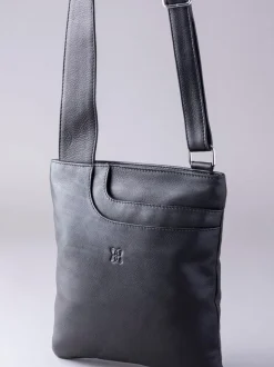 Noir - Sac à bandoulière Lakeland Leather Allerdale