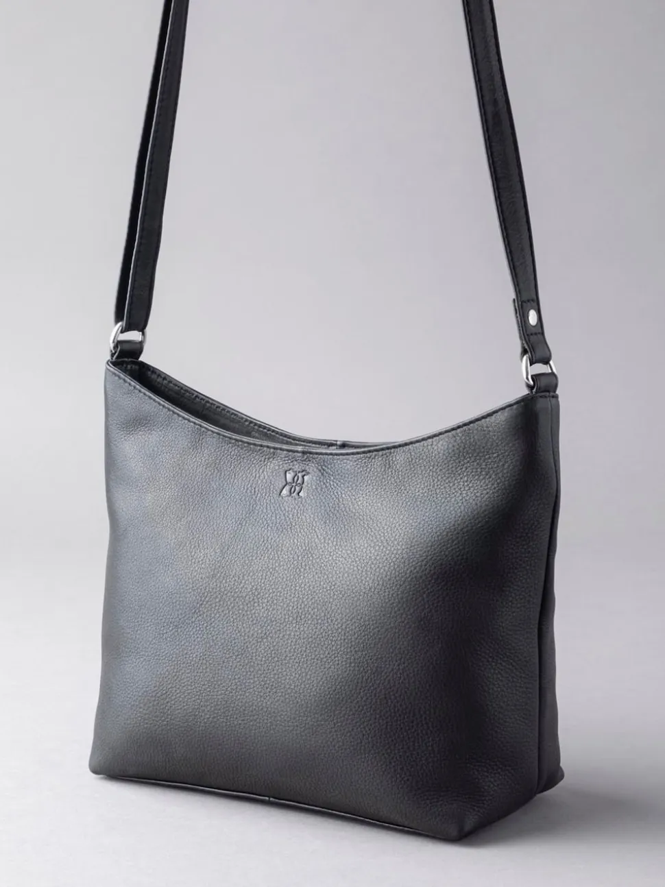 Noir - Sac à bandoulière Lakeland Leather Grasmere