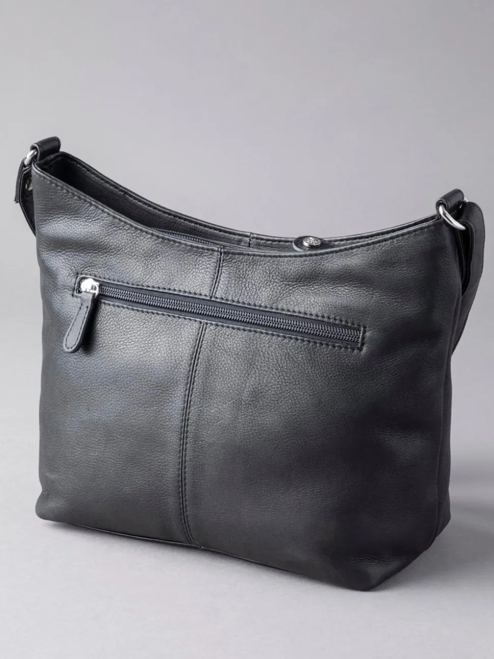Noir - Sac à bandoulière Lakeland Leather Grasmere