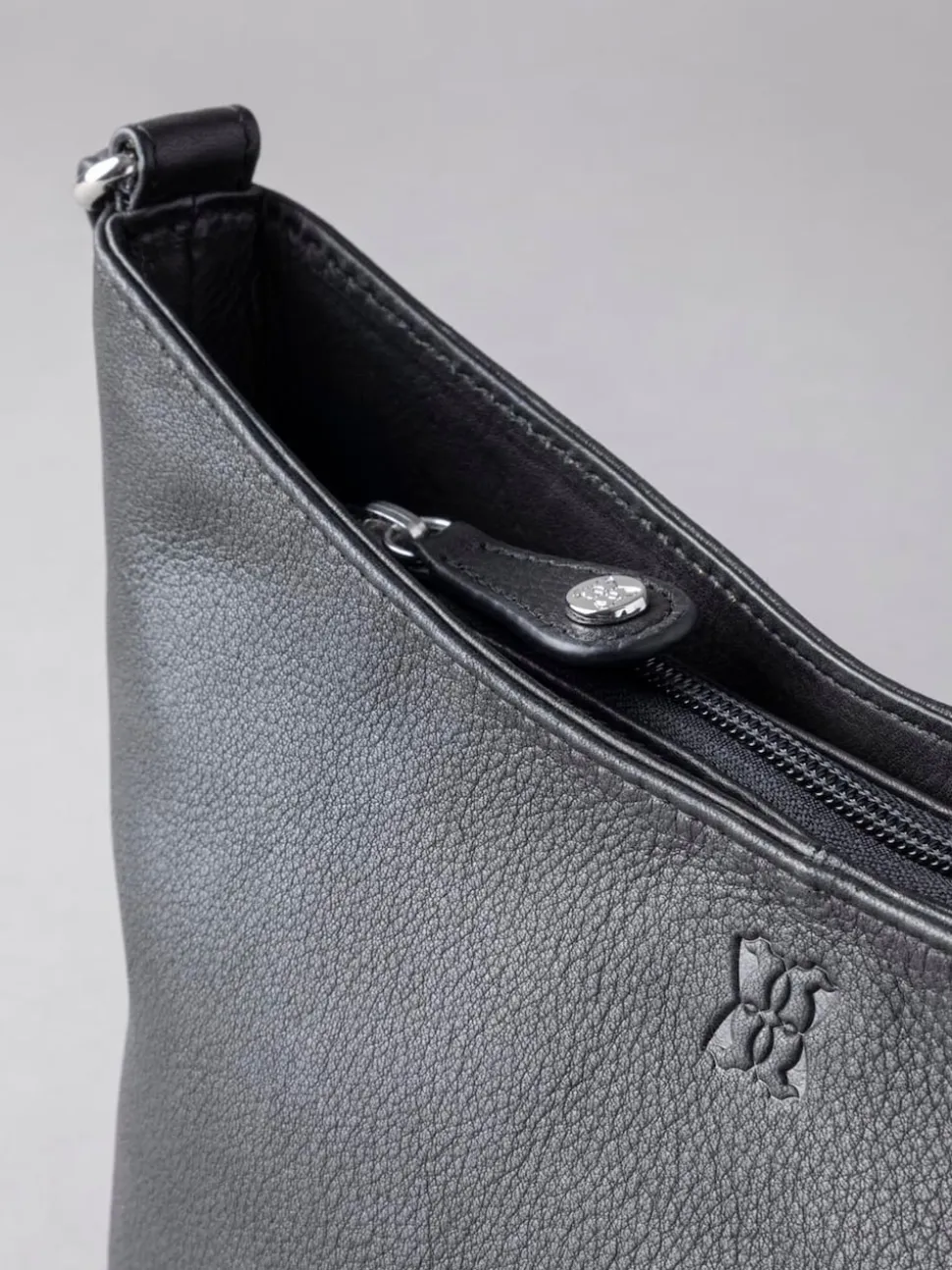Noir - Sac à bandoulière Lakeland Leather Grasmere