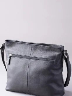 Noir - Sac à bandoulière Lakeland Leather Farlam