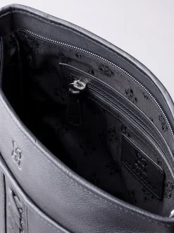 Noir - Sac à bandoulière Lakeland Leather Farlam