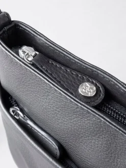 Noir - Sac à bandoulière Lakeland Leather Lowther
