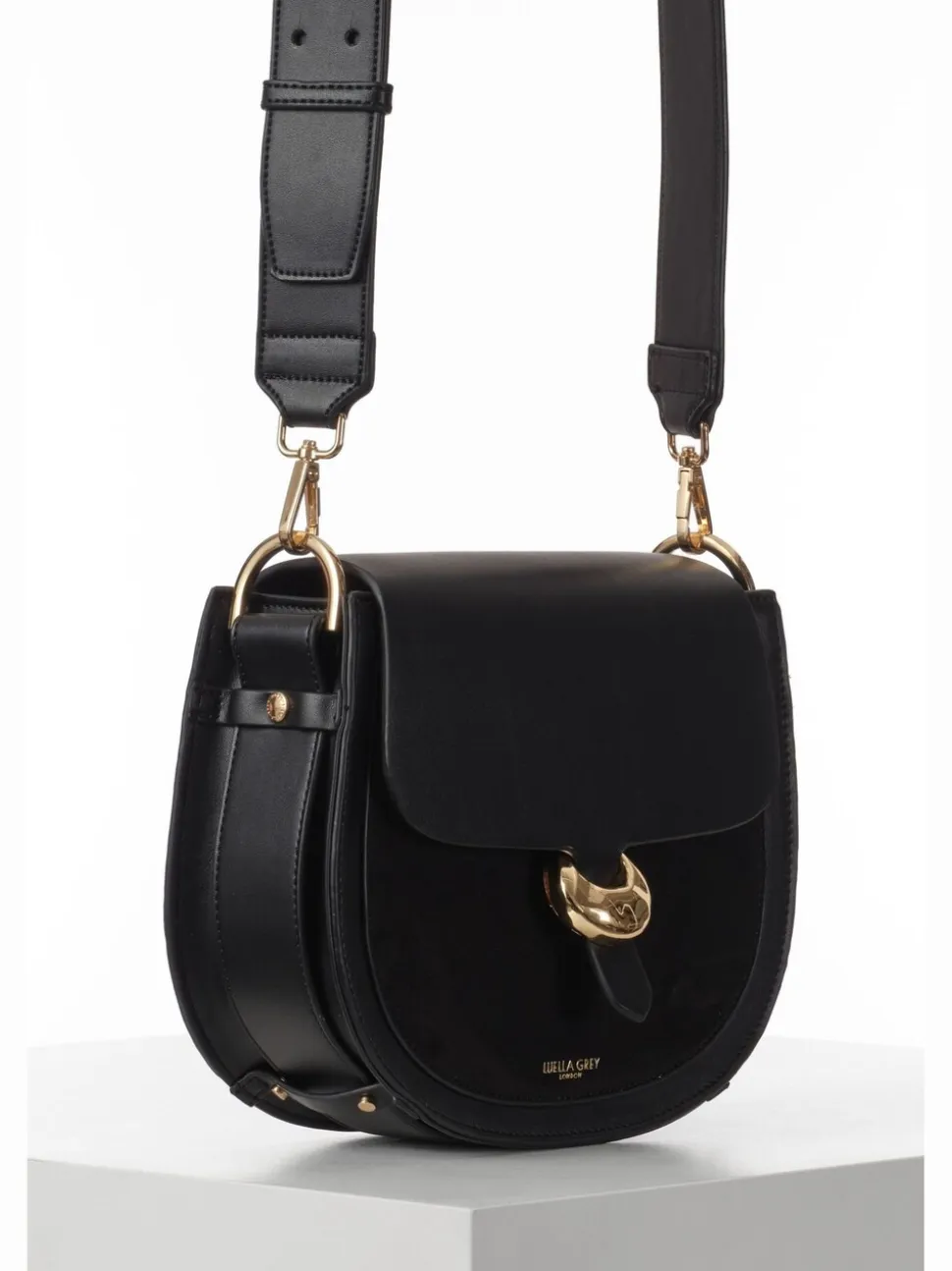 Noir - Sac à bandoulière Luella Grey Venetia en selle