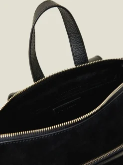 Noir - Sac à dos Accessorize en cuir daim