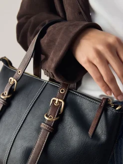 Noir - Sac à main avec boucle