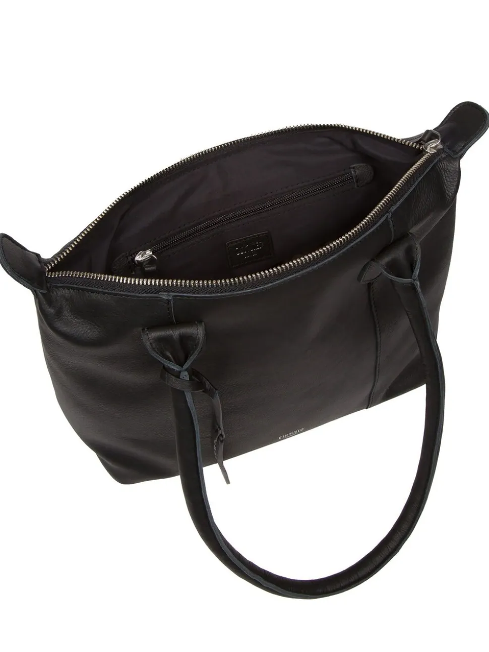 Noir - Sac cabas Cultured London Uma en cuir