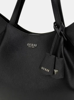 Noir - Sac cabas Guess Amorette Slouch 2 en 1