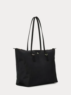 Noir - Sac cabas moyen Lauren Ralph Lauren Keaton en nylon
