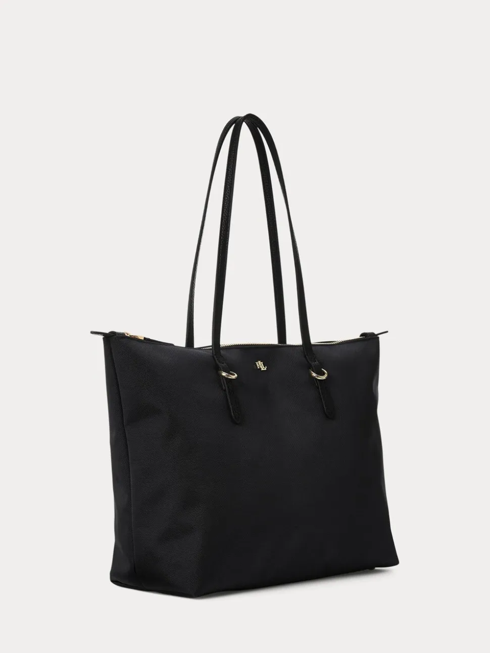 Noir - Sac cabas moyen Lauren Ralph Lauren Keaton en nylon