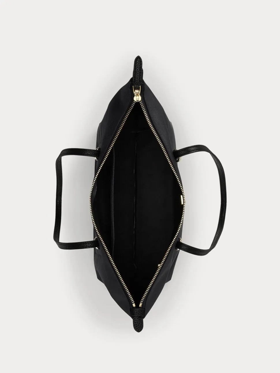 Noir - Sac cabas moyen Lauren Ralph Lauren Keaton en nylon