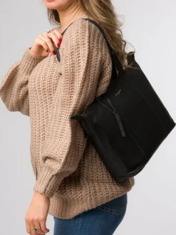 Noir - Sac cabas Pure Luxuries London Alcester en cuir