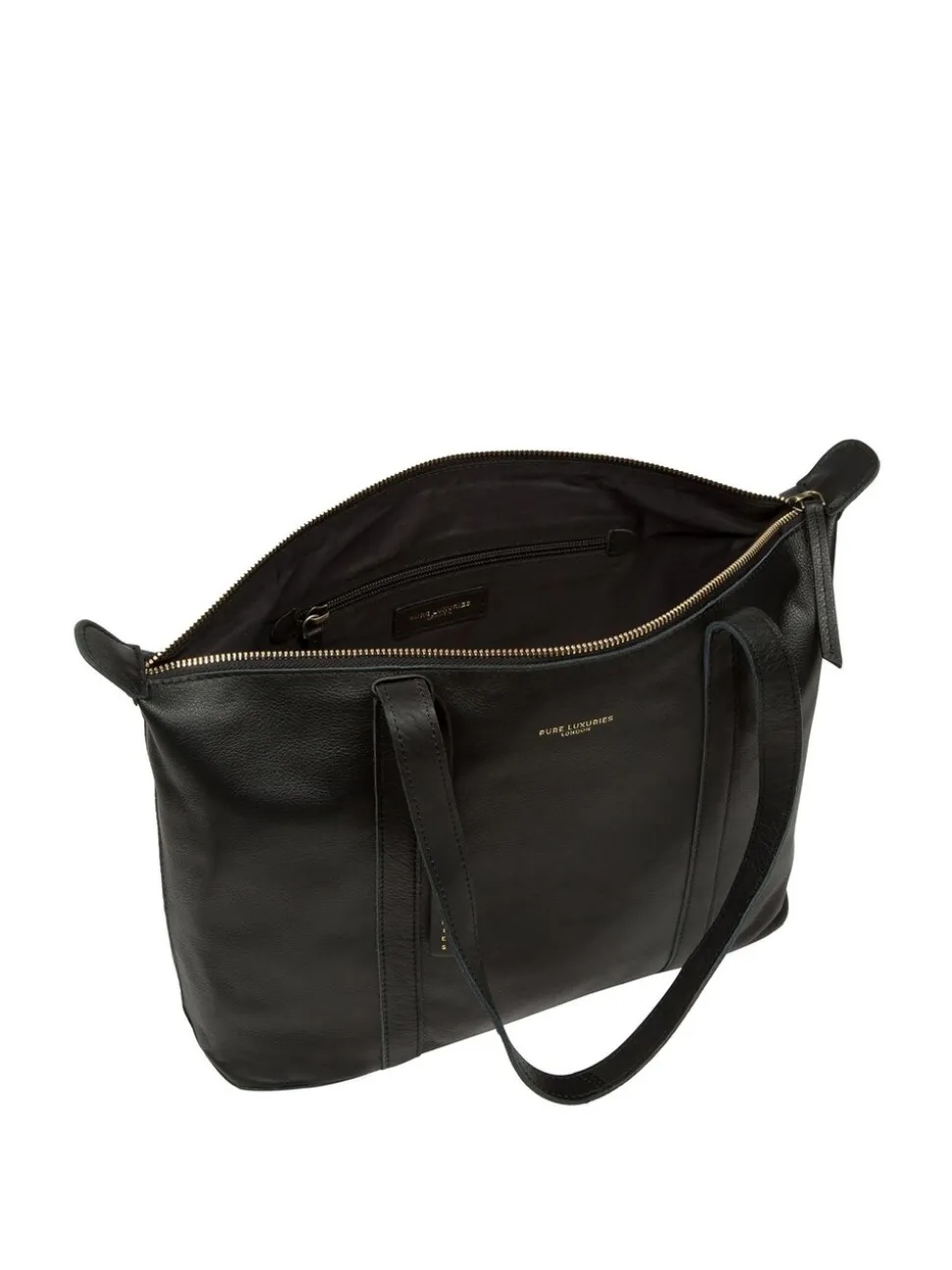 Noir - Sac cabas Pure Luxuries London Alcester en cuir