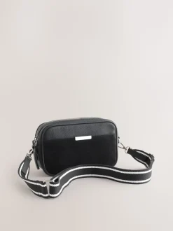Noir - Sac d'appareil photo en cuir